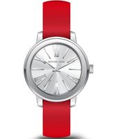 Horlogeband Michael Kors MK2636 Silicoon Rood 18mm - thumbnail