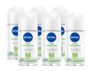 Nivea Fresh Pure Roll-on Voordeelverpakking