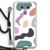 Memphis Shapes: LG G6 Transparant Hoesje met koord