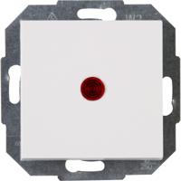 KOPP Athenis HK07 Inbouwschakelaar - 1-voudig - Glanzend Wit