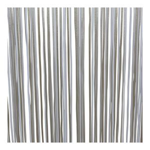 Vliegengordijn/deurgordijn - PVC - spaghetti - wit - 90 x 220 cm