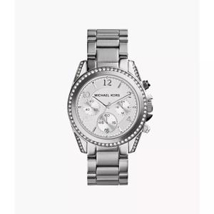 Michael Kors chronograaf wit kristal dameshorloge MK5165