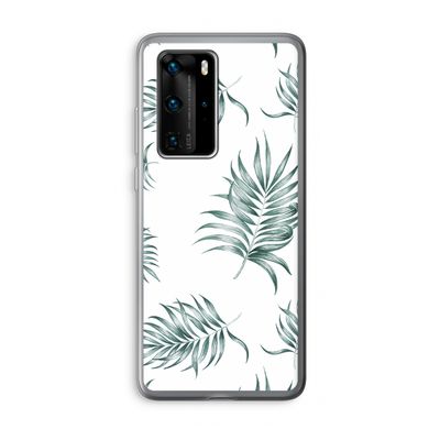 Simple leaves: Huawei P40 Pro Transparant Hoesje