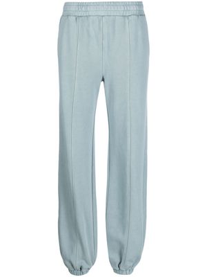 PS Paul Smith pantalon en coton à logo imprimé - Bleu