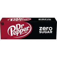 Dr Pepper Dr Pepper - Zero Sugar 355ml 12 Blikjes