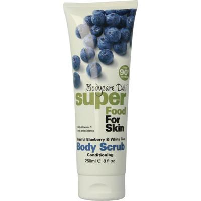 Bodycare Deli Lichaamscrub blueberry & white tea