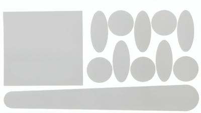 VWP framebeschermers transparant 12 delig