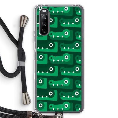Crocs: Sony Sony Xperia 10 III Transparant Hoesje met koord