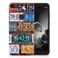 Alcatel 1S (2019) | Siliconen hoesje | met foto Kentekenplaten