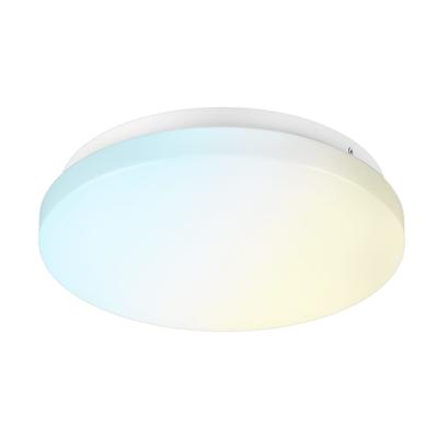 LED Plafondlamp - Diameter 35cm - 24 Watt 2600 lumen - Lichtkleur instelbaar - Opbouw - Melkglas effect - Plafonniere - Voor binnen - Wit
