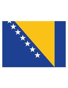 Printwear FLAGBA Flag Bosnia and Herzegovina