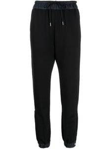 sacai pantalon de jogging à lien de resserrage - Noir