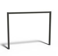 Gecoat stalen pergola U vorm 320x10cm.