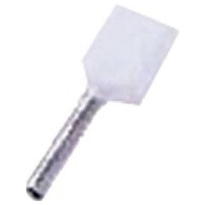 Intercable 180737 Dubbele adereindhulzen Deels geïsoleerd Wit 1 stuk(s)