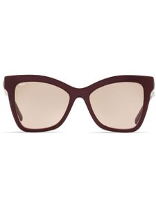 MCM lunettes de soleil 712S à monture papillon - Rouge