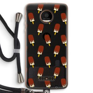 Yummy: Motorola Moto Z Force Transparant Hoesje met koord