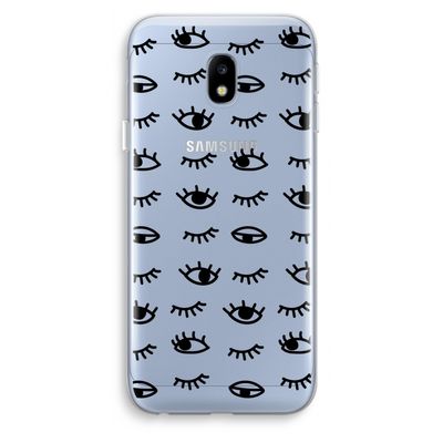 Eye pattern #2: Samsung Galaxy J3 (2017) Transparant Hoesje
