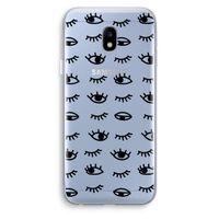 Eye pattern #2: Samsung Galaxy J3 (2017) Transparant Hoesje