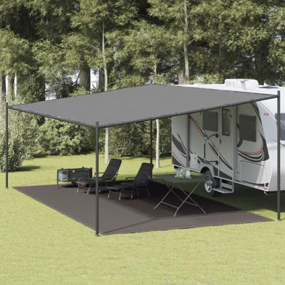 Tenttapijt 400x600 cm antracietkleurig