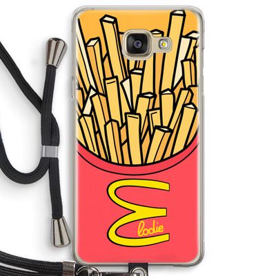 McElodie: Samsung Galaxy A5 (2016) Transparant Hoesje met koord