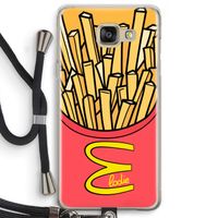 McElodie: Samsung Galaxy A5 (2016) Transparant Hoesje met koord