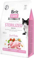 BRIT Care Grain-Free Sterilized Sensitive - droog kattenvoer - 400 g