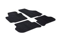 Rubbermatten passend voor Skoda Yeti 2013- (T-Design 4-delig+montageclips) GL0339