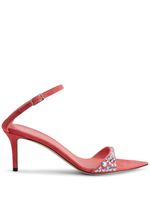 Giuseppe Zanotti sandales Intriigo Queen à ornements - Rose - thumbnail