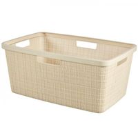 Curver Wasmand Jute Off White 46 liter