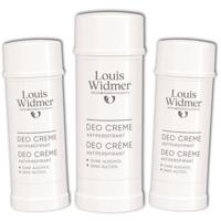 Louis Widmer Deo Crème Antiperspirant Met Parfum 3 x 40ml Promopakket
