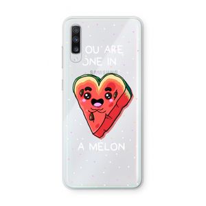 One In A Melon: Samsung Galaxy A70 Transparant Hoesje