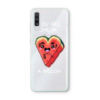One In A Melon: Samsung Galaxy A70 Transparant Hoesje One In A Melon: Samsung Galaxy A70 Transparant Hoesje
