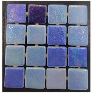 Mozaïek Ezarri FOSFO Collection 2.5x2.5 cm Delphinus Glossy Dolphin Blue Ezarri