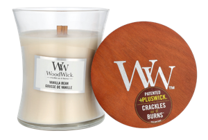 Woodwick Vanilla Bean Medium Hourglass Candle 0