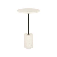 Richmond Ronde Bijzettafel 'Misty' Marmer, 30cm