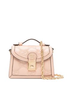 Gucci petit sac à main à logo matelassé - Rose