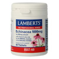 Echinacea 1000mg met zink en vitamine C 60 Tabletten