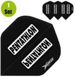 Pentathlon Pentathlon Xtream 180 Dartflights - Zwart