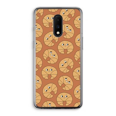Croissant: OnePlus 7 Transparant Hoesje