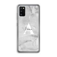 Ivory Marble: Samsung Galaxy A41 Transparant Hoesje