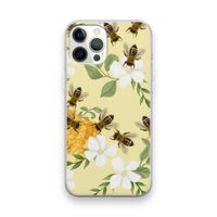 No flowers without bees: iPhone 12 Pro Max Transparant Hoesje