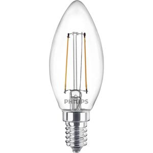 Philips Lighting 78205400 LED-lamp Energielabel E (A - G) E14 Kaars 2 W = 25 W Warmwit (Ø x l) 3.5 cm x 9.7 cm 2 stuk(s)