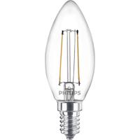 Philips Lighting 78205400 LED-lamp Energielabel E (A - G) E14 Kaars 2 W = 25 W Warmwit (Ø x l) 3.5 cm x 9.7 cm 2 stuk(s) - thumbnail