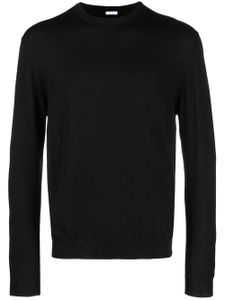 Malo crew-neck wool jumper - Noir