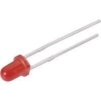 Everlight Opto 204-10SDRD/S530-A3 Bedrade LED Rood Rond 3 mm 80 mcd 50 ° 20 mA 2 V - thumbnail