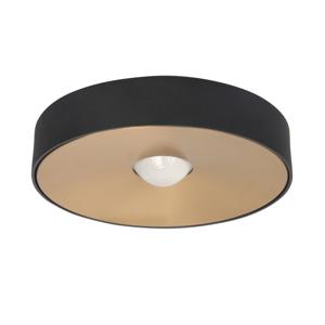 Highlight PlafondlampBright zwart met messing Ø 20cm - P6501.38