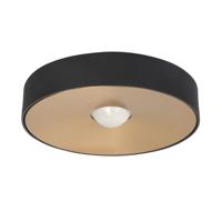 Highlight PlafondlampBright zwart met messing Ø 20cm - P6501.38