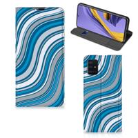 Samsung Galaxy A51 | Hoesje met Magneet | Waves Blue