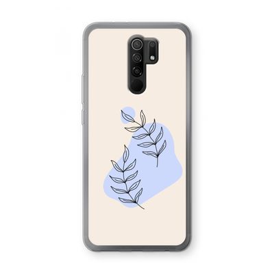 Leaf me if you can: Xiaomi Redmi 9 Transparant Hoesje
