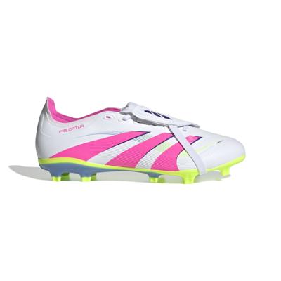adidas Predator League FT Gras / Kunstgras Voetbalschoenen (MG) Wit Roze Neongeel